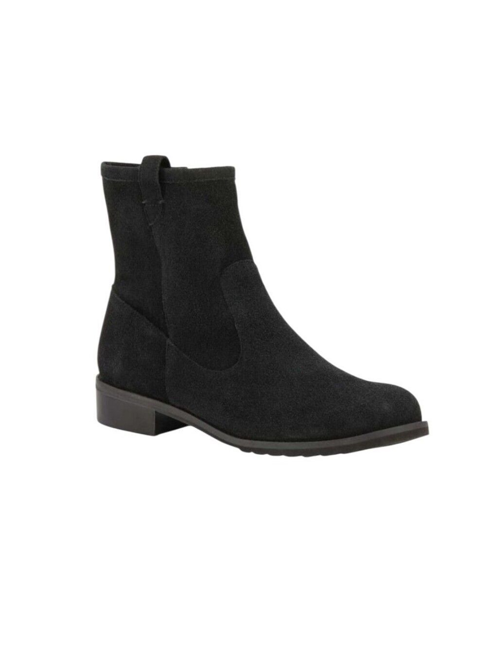 Walking Cradles Kimber Black Suede Ankle Boots Size 7 W